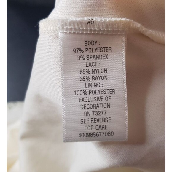 Candie's Dress Womens XS White Butterfly Print Lace Maxi Fairycore Summer‎ Boho - Picture 8 of 9